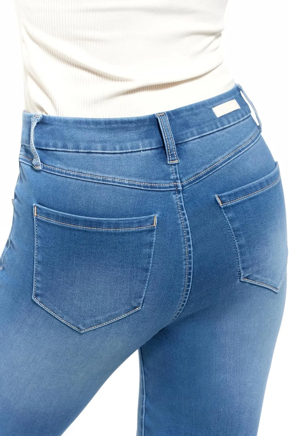 1822 Denim Holly Better Butter High-Rise Slim Boot Jeans for Women in Black - Ultra-Comfy Stretch with Sculpting Fit
