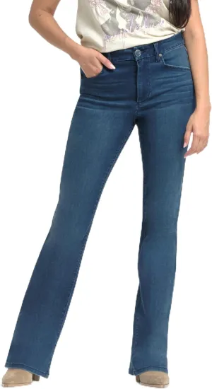 1822 Denim Holly Better Butter High-Rise Slim Boot Jeans for Women in Black - Ultra-Comfy Stretch with Sculpting Fit
