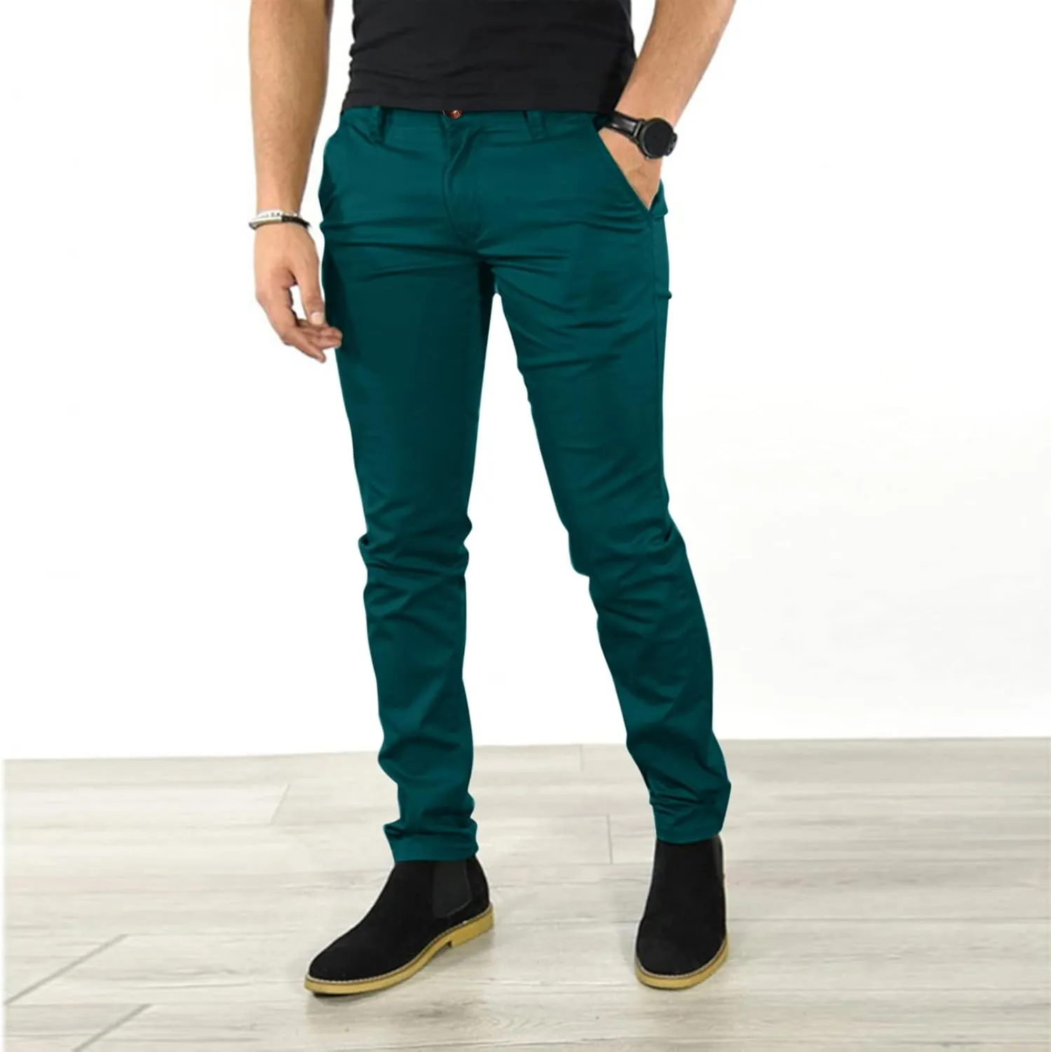 Cargo Pants for Men Joggers Casual Dress Pants for Men 2023 Cargo Pants for Men Solid Casual Multiple Pockets Outdoor