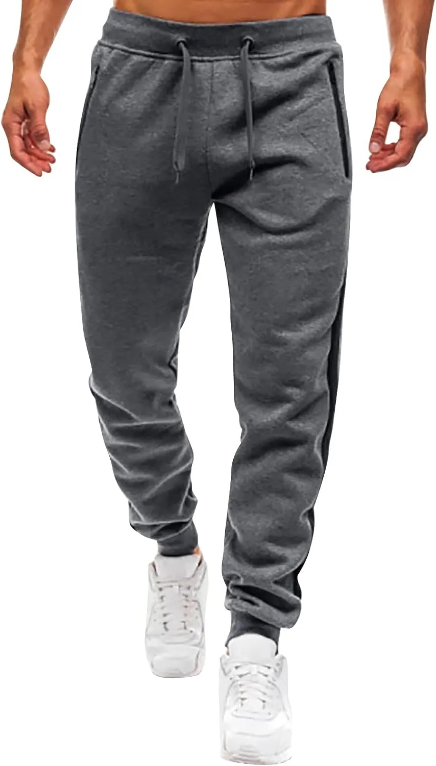 Cargo Pants for Men Joggers Pants for Men Men's Sports Casual Jogging Trousers Lightweight Hiking Work Pants Outdoor