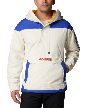 Challenger II Insulated Jacket in Chalk & Clematis Blue