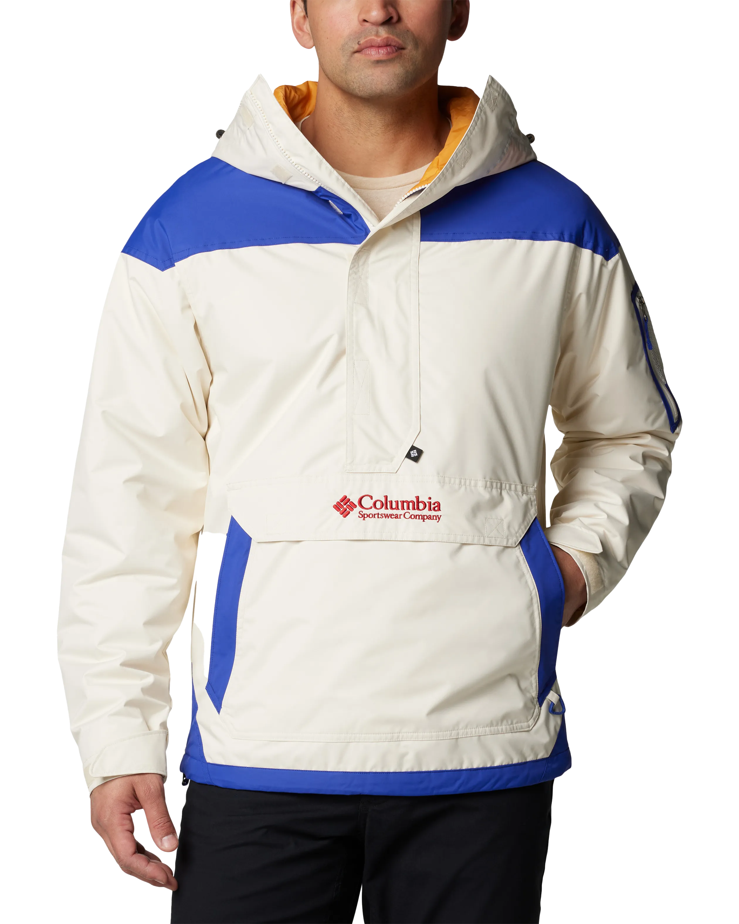 Challenger II Insulated Jacket in Chalk & Clematis Blue