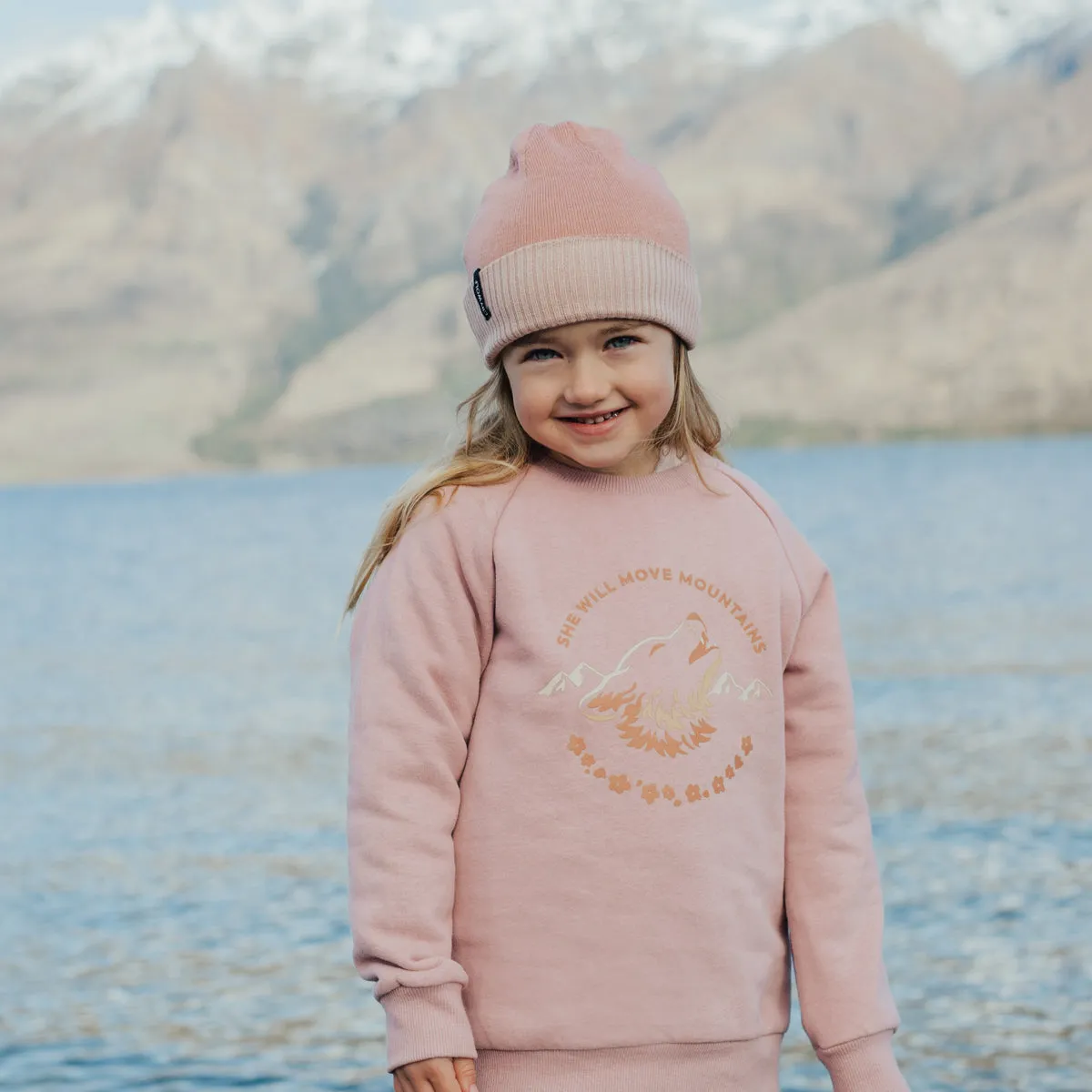Crywolf Sunday Sweater - Dusty Pink