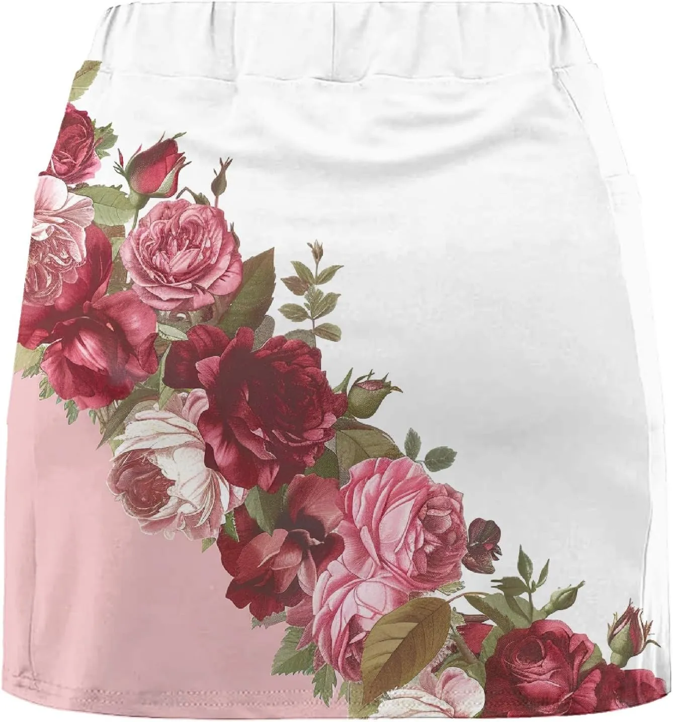 DDAPJ pyju Womens Summer Tennis Skirts with Shorts 2025 Fashion Floral Print High Waist Athletic Skort Beach Vacation Outfits