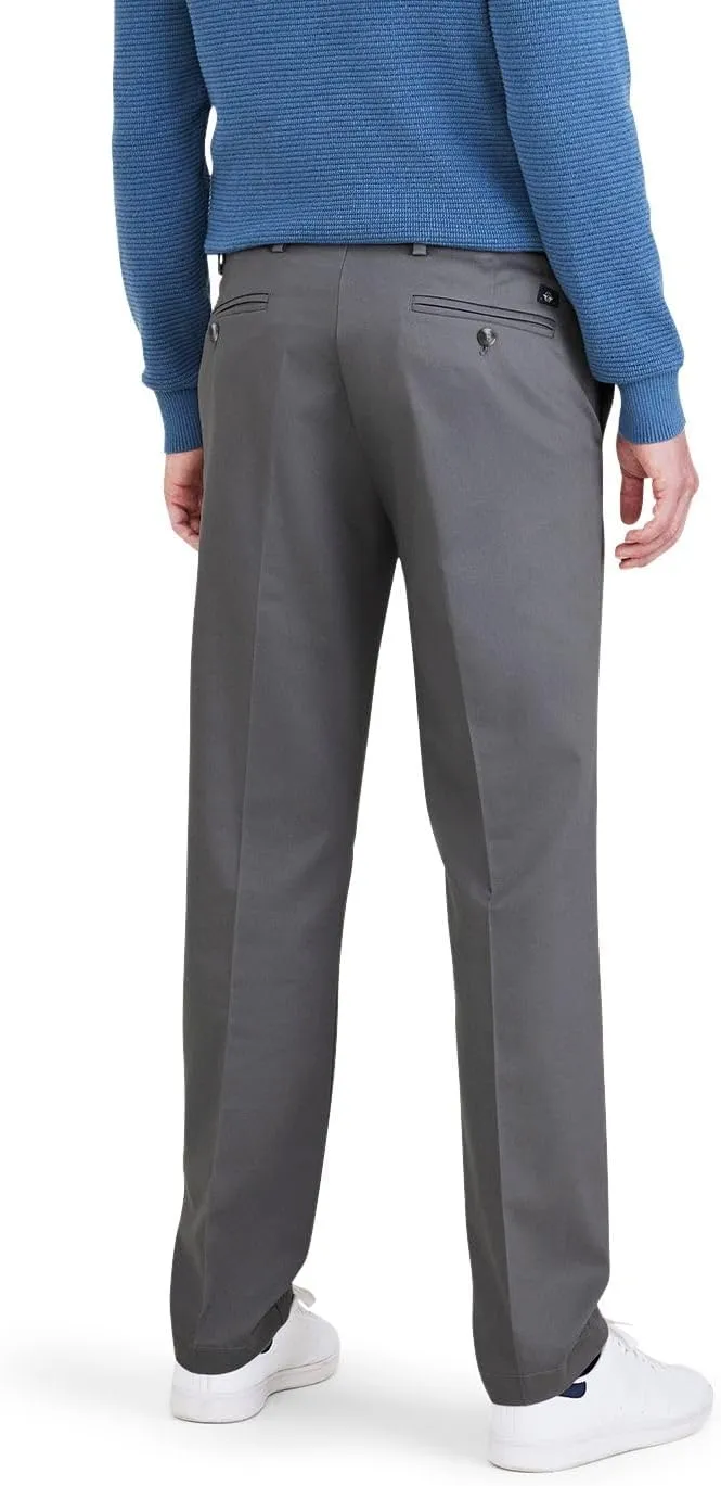 DOCKERS Mens Straight Fit Signature Iron Free Khaki With Stain Defender Pants (Regular and Big & Tall)