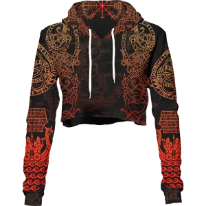 Drakkar Crop Hoodie