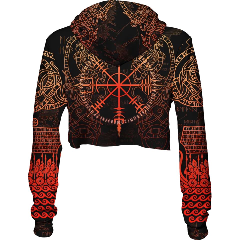 Drakkar Crop Hoodie