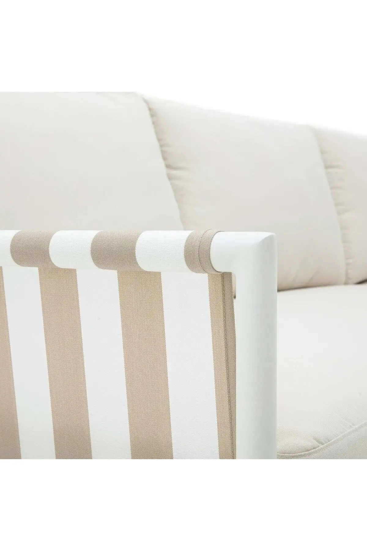Dunes Cream Outdoor 110" Sofa