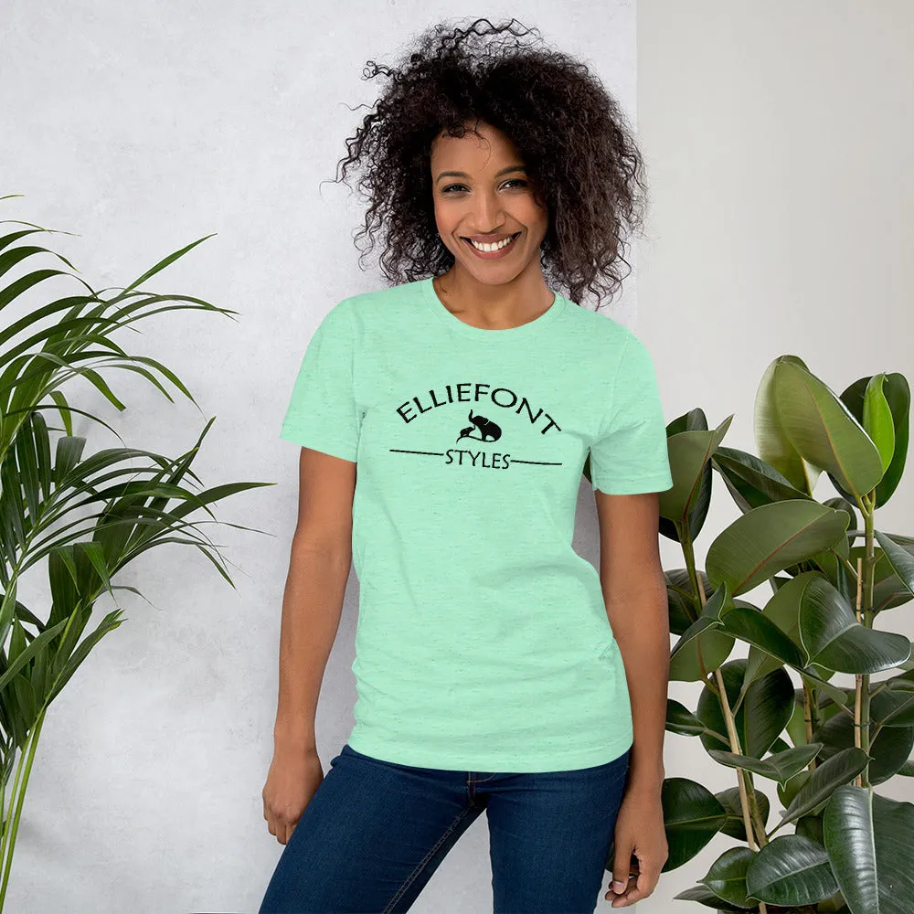 Elliefont Styles Graphic Logo Shirt