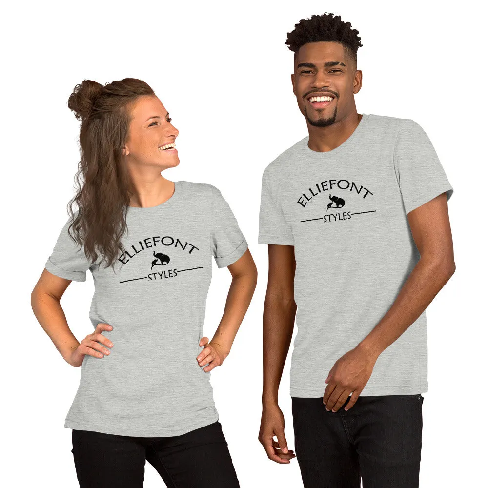 Elliefont Styles Graphic Logo Shirt