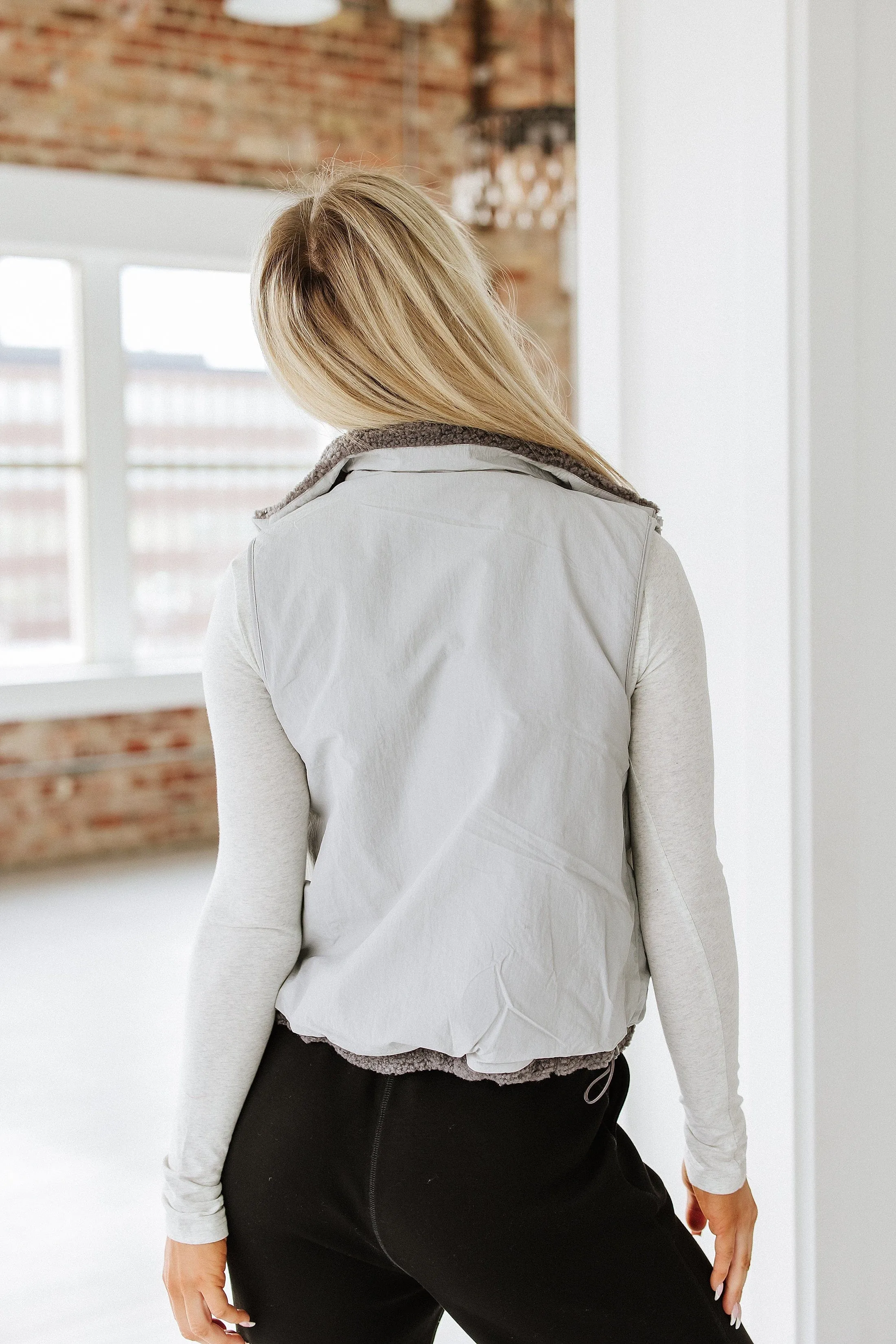 Fitz Reversible Fleece Vest