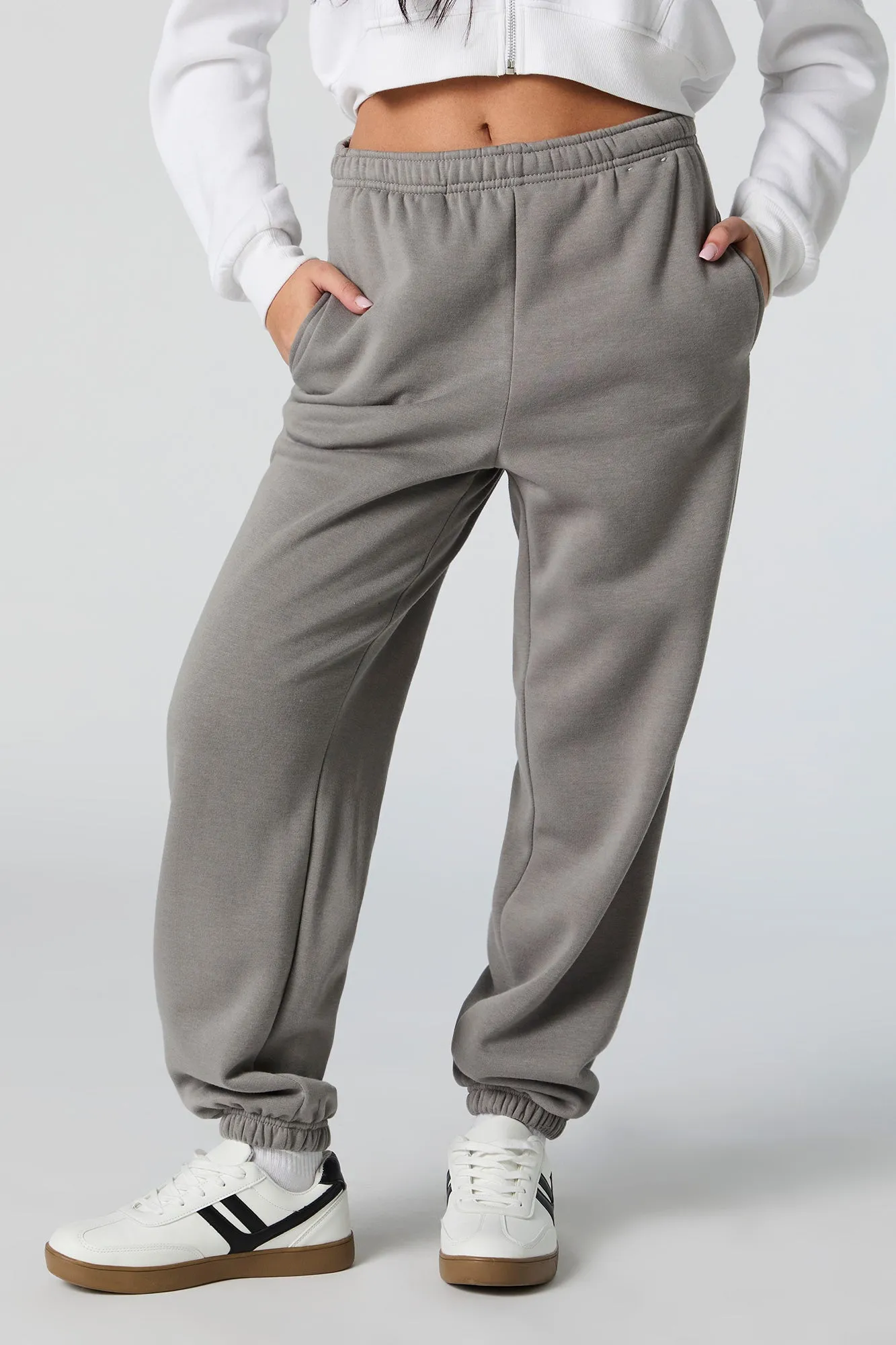 Fleece Boyfriend Jogger