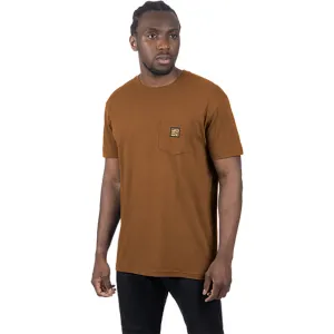 FXR Work Pocket Premium T-Shirt Copper Brown