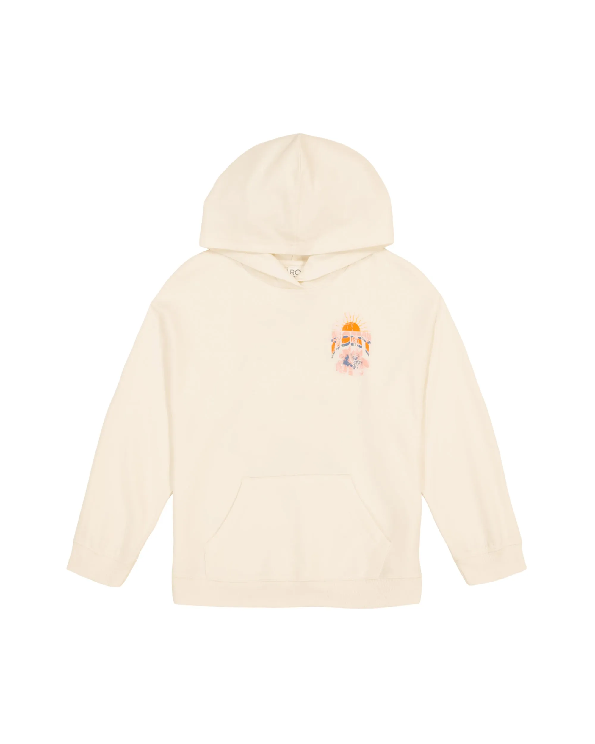 Girls 2-7 Surf Oversized Hoodie - Egret