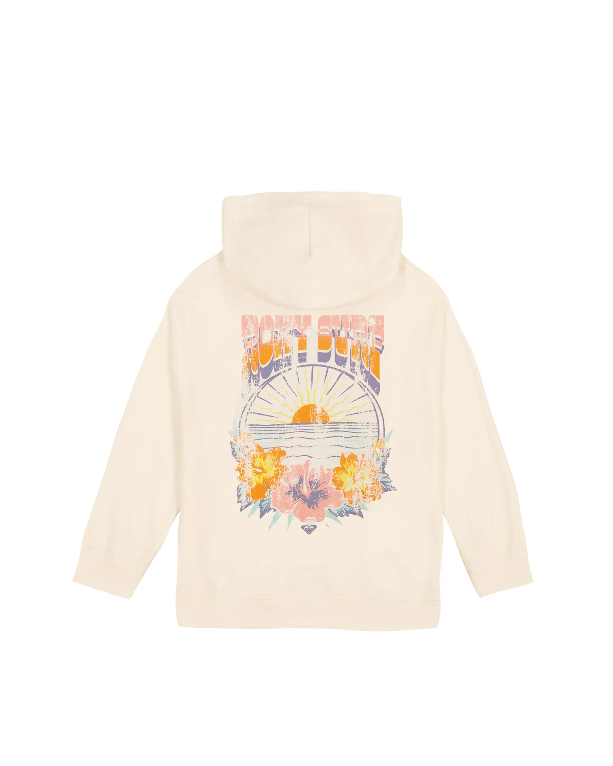 Girls 2-7 Surf Oversized Hoodie - Egret