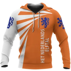 Het Nederlands Elftal Hoodie Lion - Tornado Style Th5
