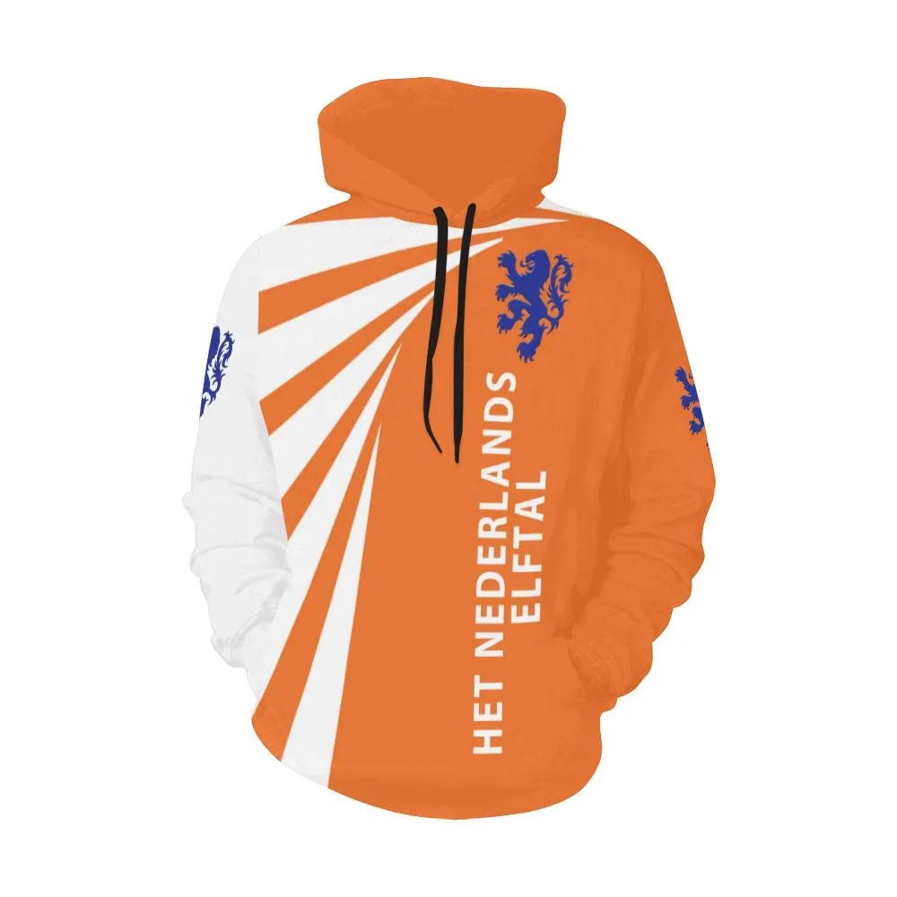 Het Nederlands Elftal Hoodie Lion - Tornado Style Th5