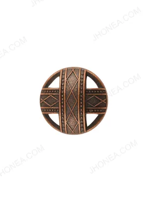 Historic Design Antique Copper Bandhgala Buttons