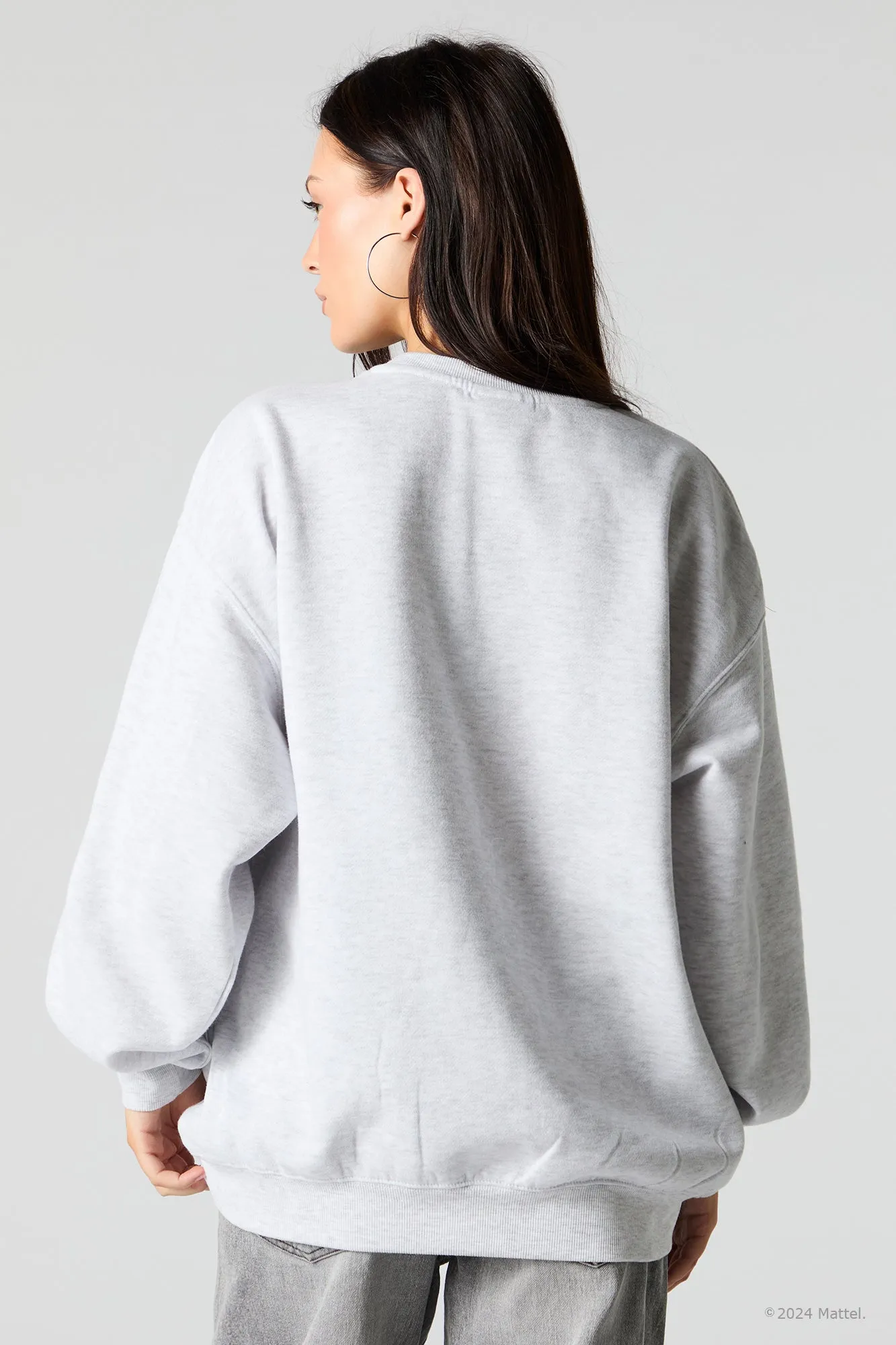Hot Wheels™ Graphic Oversized Fleece Sweatshirt