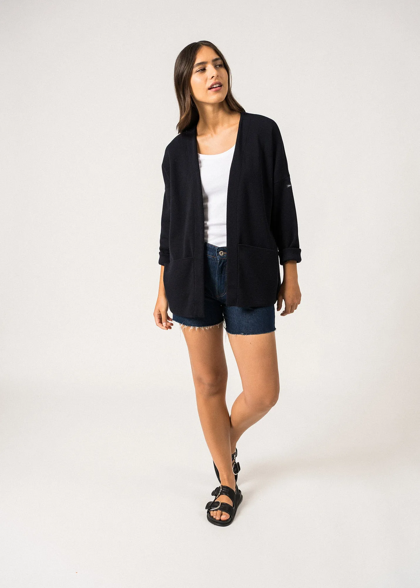 Hyres Jacket  wool (NAVY)