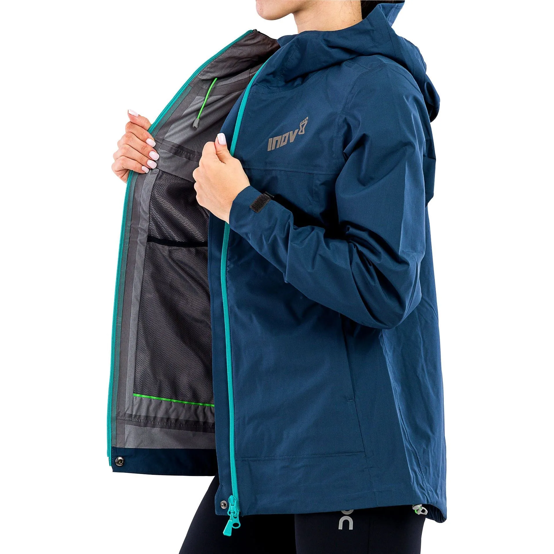 Inov8 VentureLite Womens Waterproof Jacket - Navy