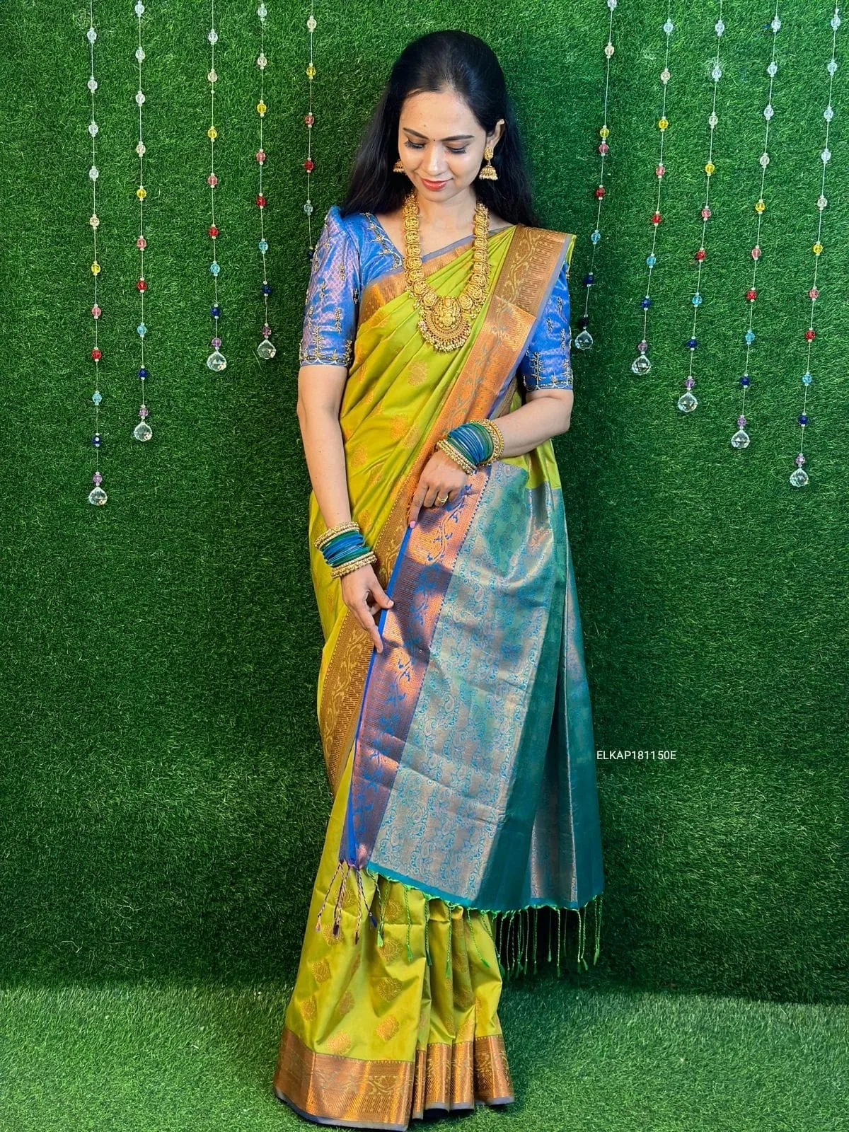 Kanchi semi soft silk saree - prebook
