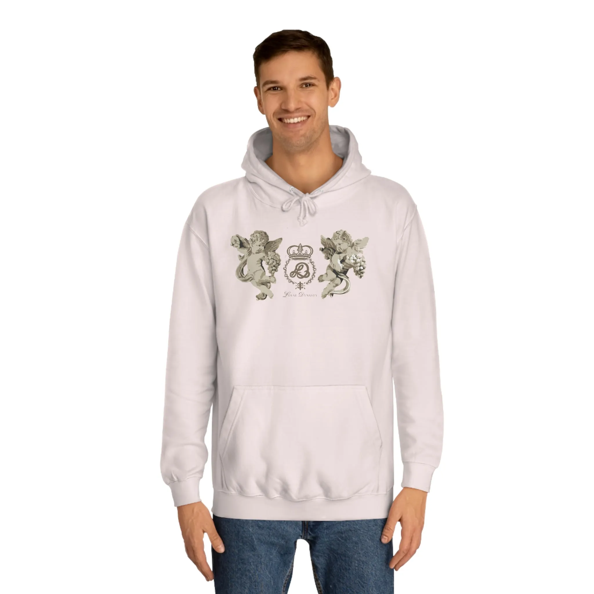 LD Guardian Angels & Crown Holder Unisex College Hoodie