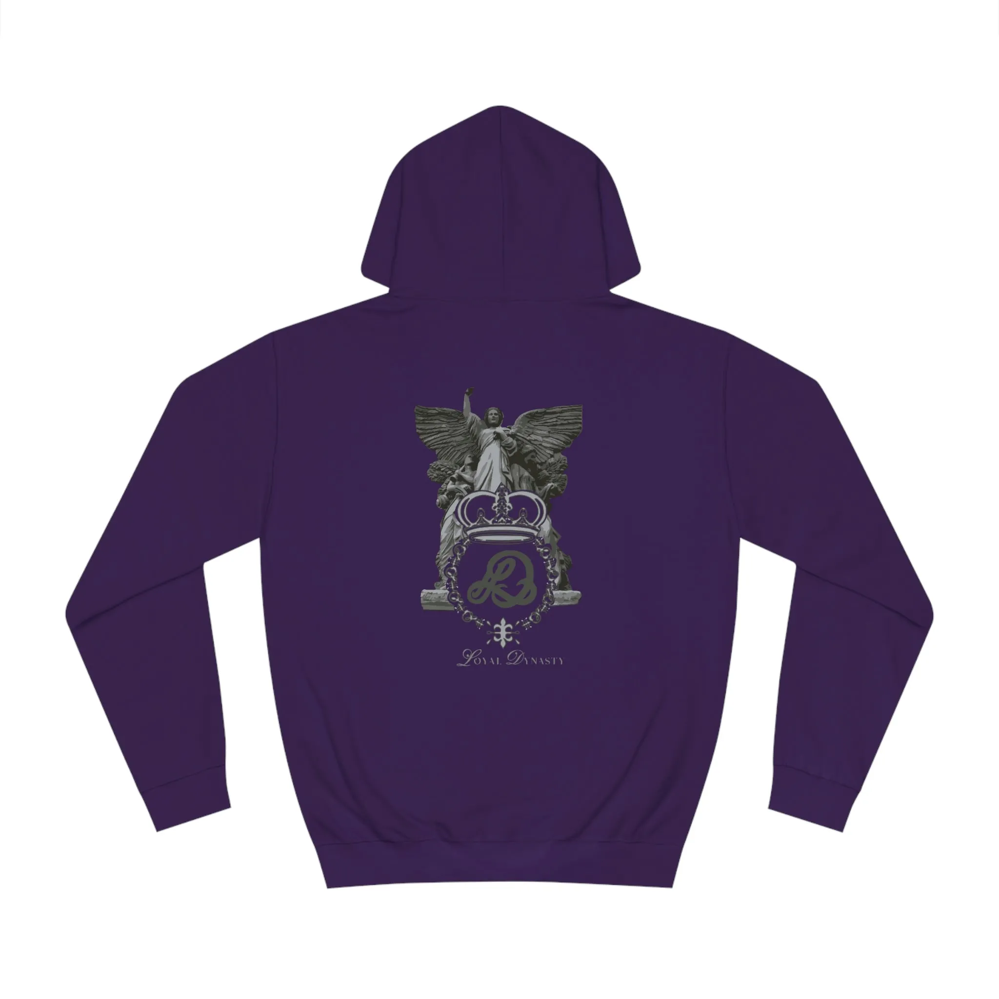 LD Guardian Angels & Crown Holder Unisex College Hoodie