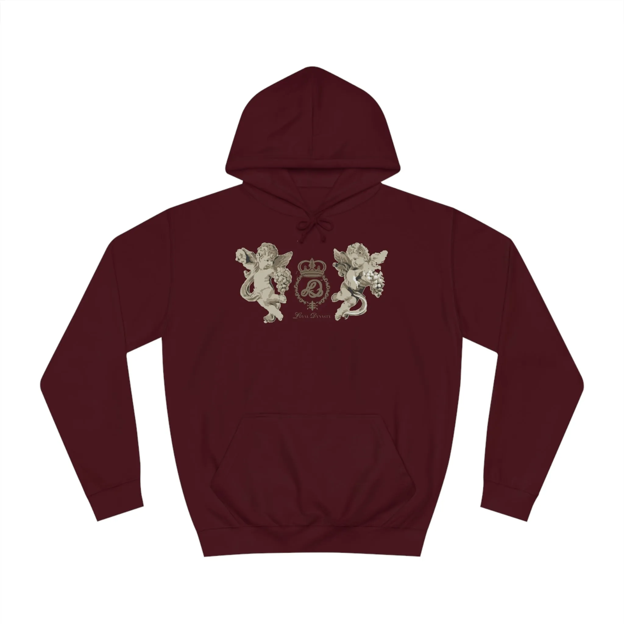 LD Guardian Angels & Crown Holder Unisex College Hoodie