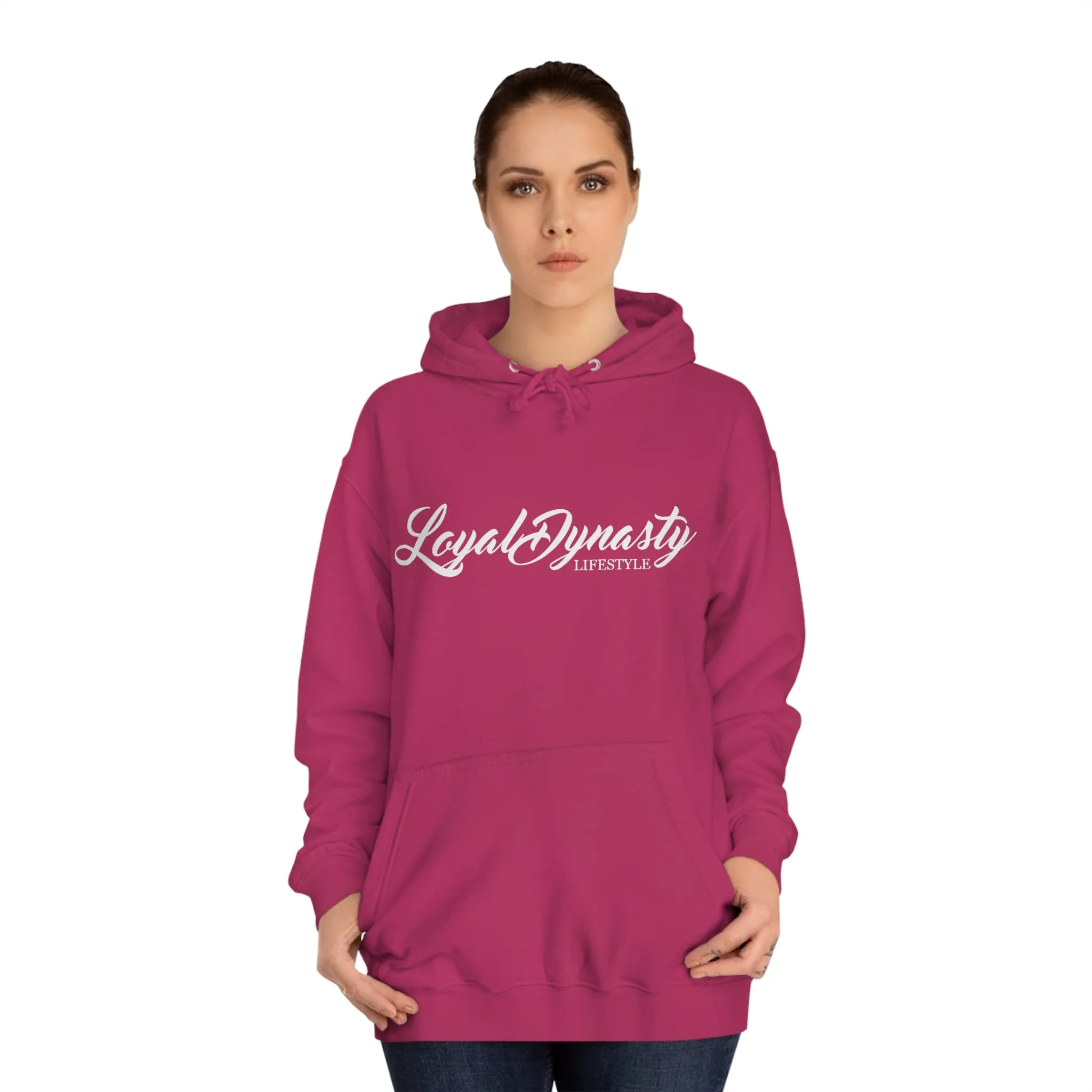 LD Script Unisex College Hoodie