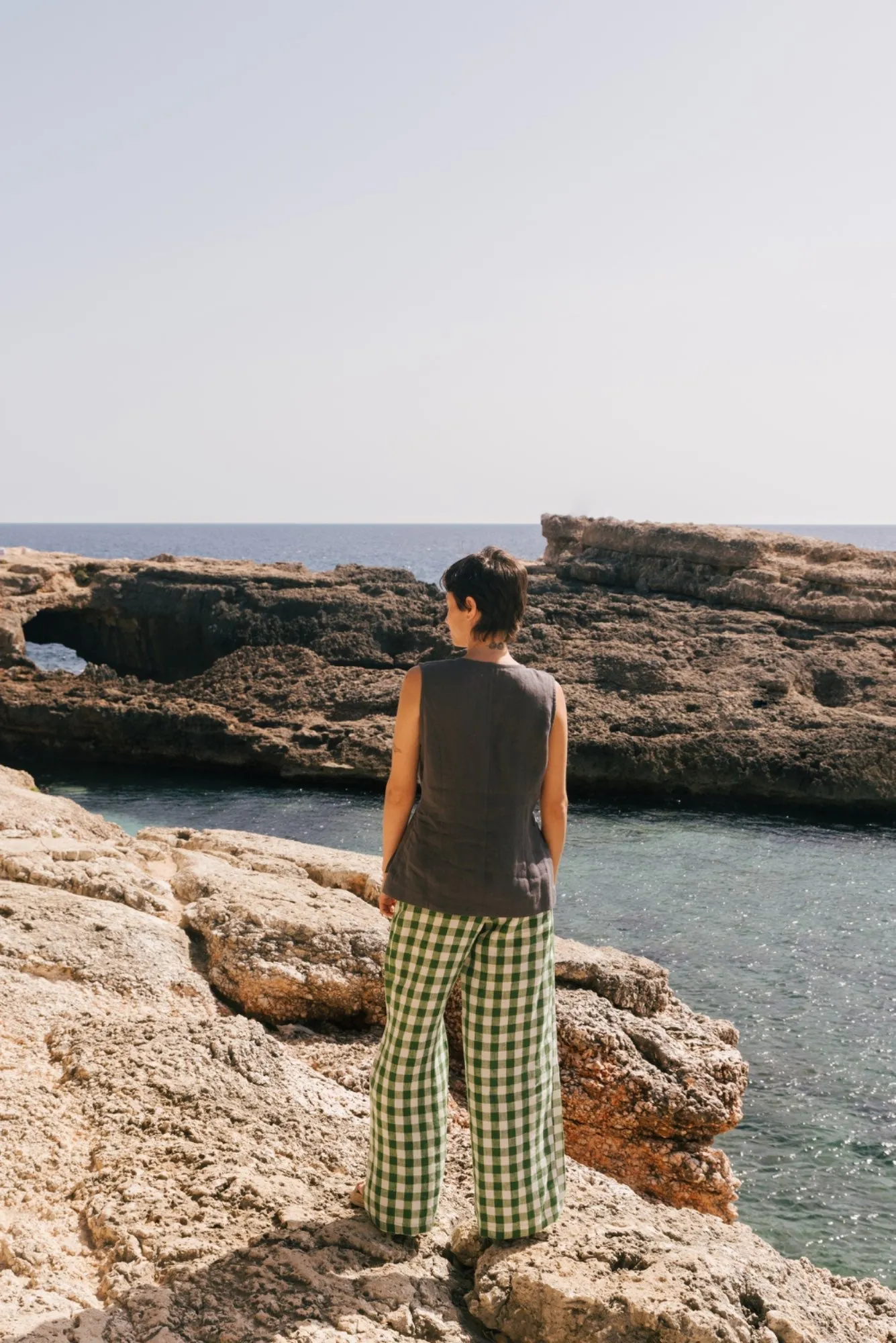 Lydia Classic Linen Pants