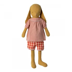 Maileg Bunny size 5, Dusty yellow - Blouse & Shorts