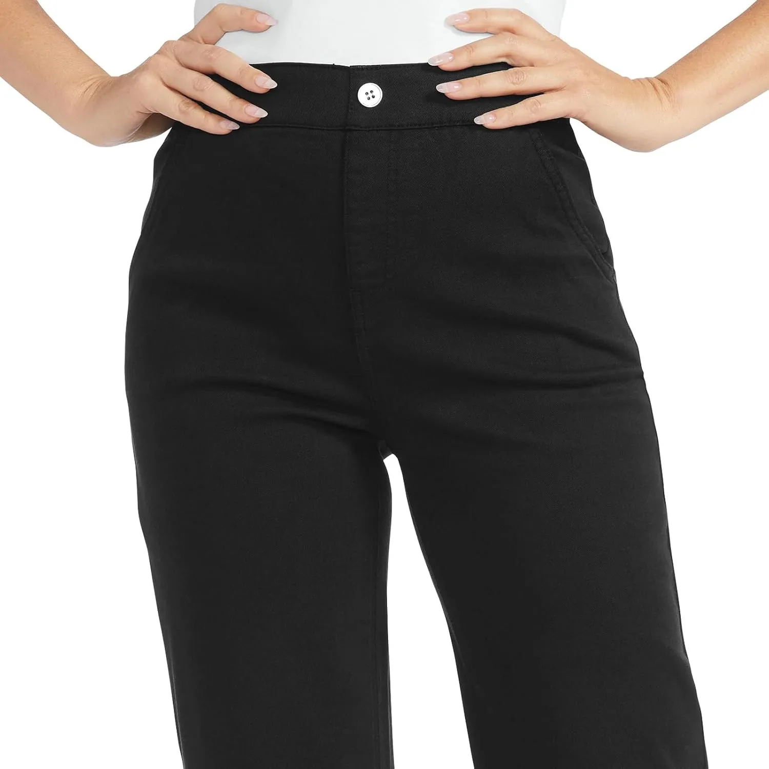 Masseys Cropped Wide-Leg Pant