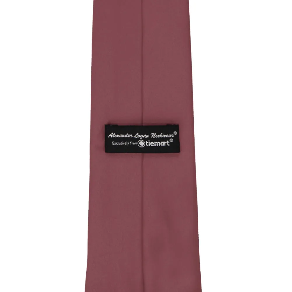 Merlot Solid Color Necktie
