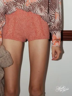 [Mine be thy vers] Voile d’Amour Soft Wool Shorts