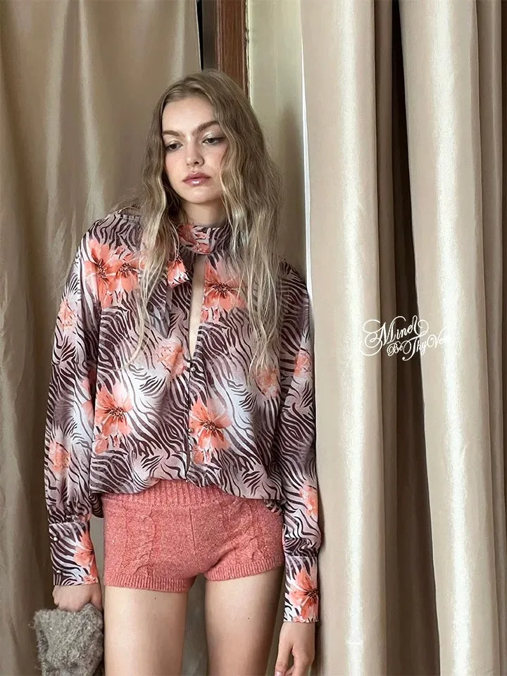[Mine be thy vers] Voile d’Amour Soft Wool Shorts
