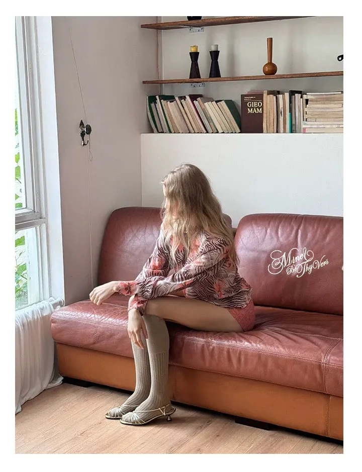 [Mine be thy vers] Voile d’Amour Soft Wool Shorts