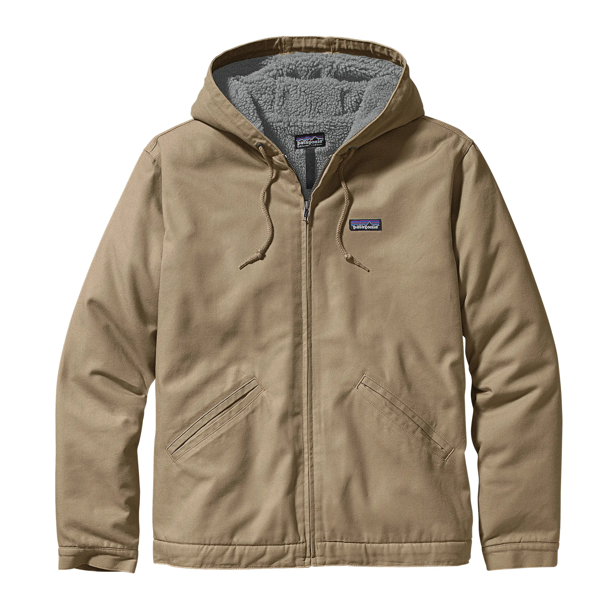 M's Lined Canvas Hoody