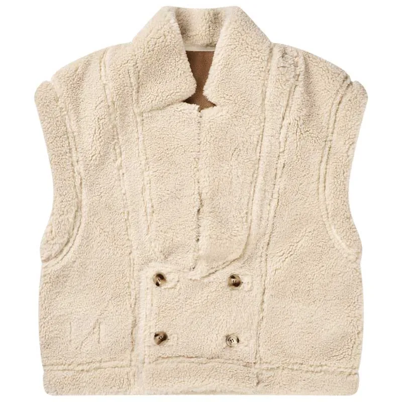Munthe Fikaly Reversible Vest Camel