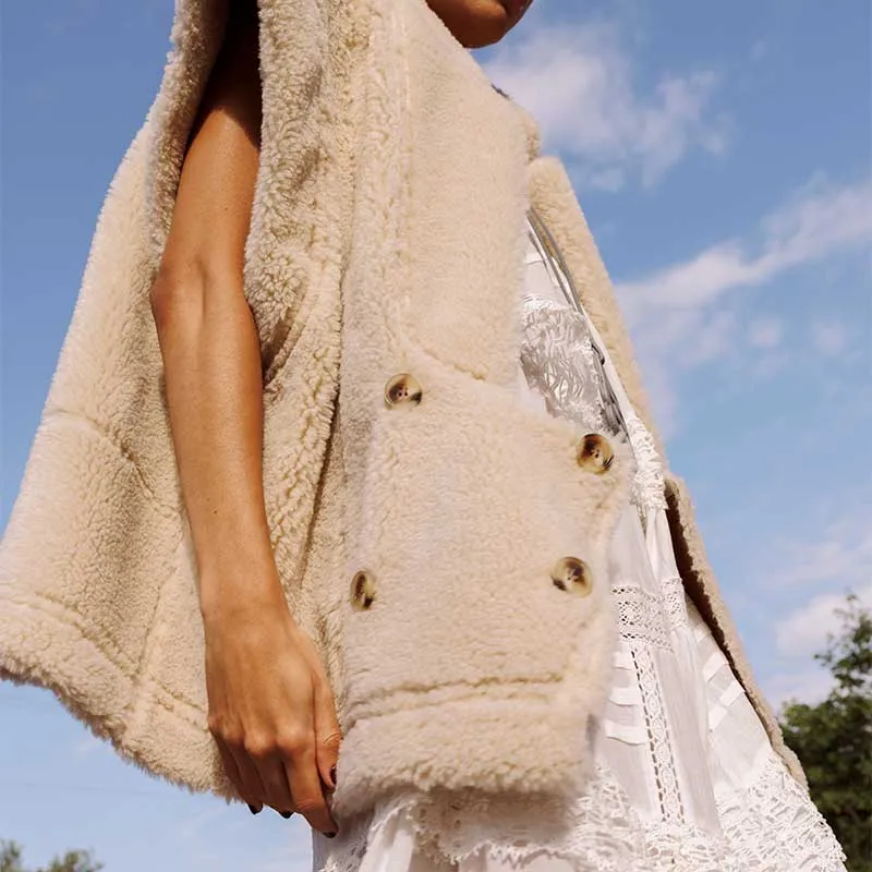 Munthe Fikaly Reversible Vest Camel