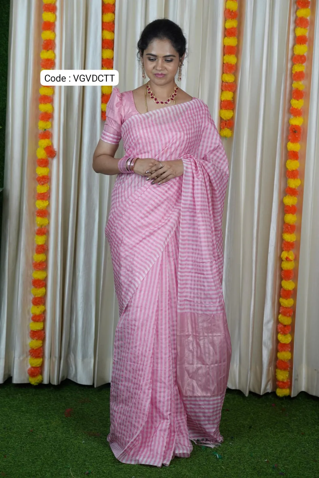 Nayanthara inspired saree in soft silk cotton prebook🥳
