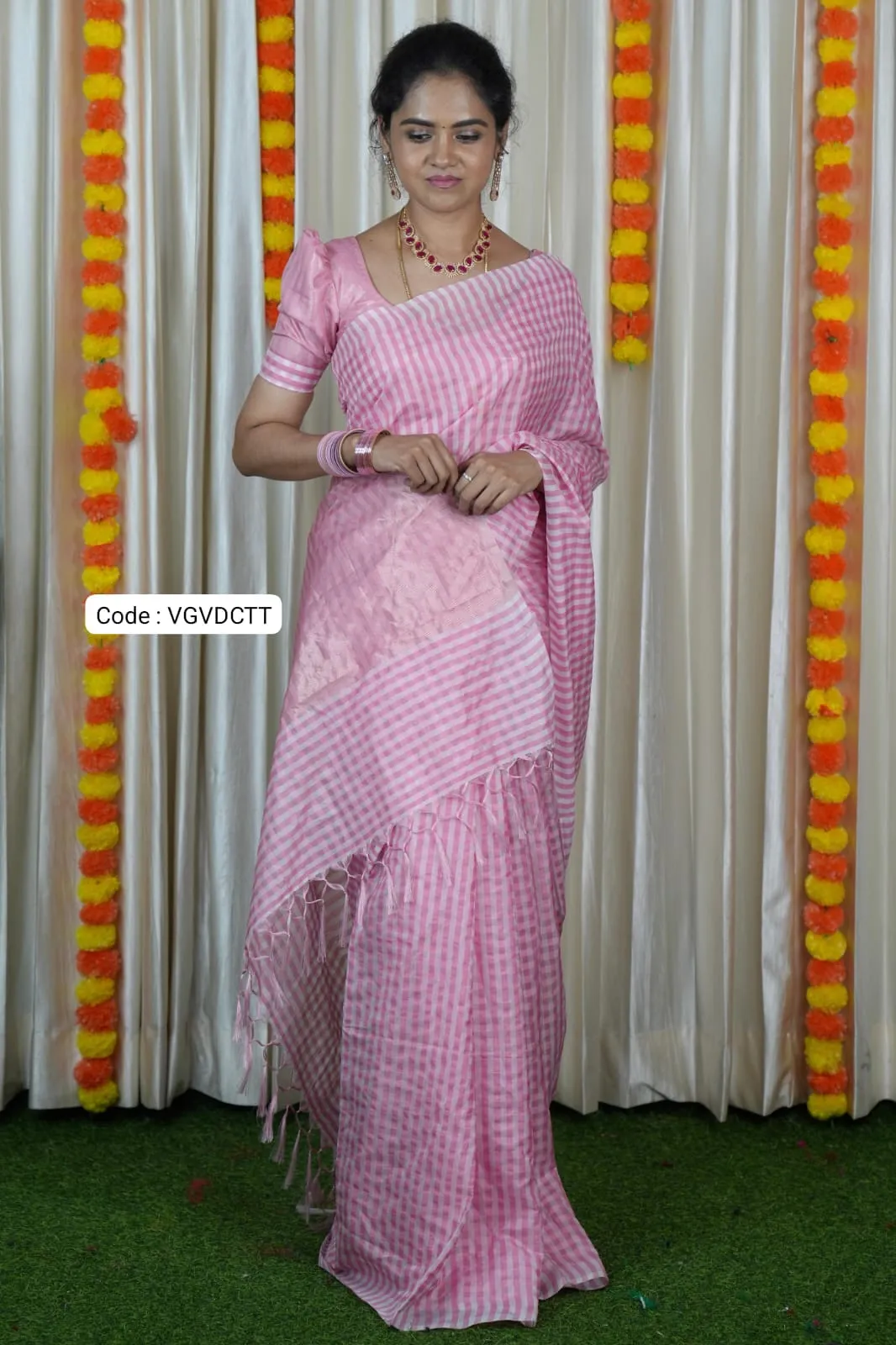 Nayanthara inspired saree in soft silk cotton prebook🥳