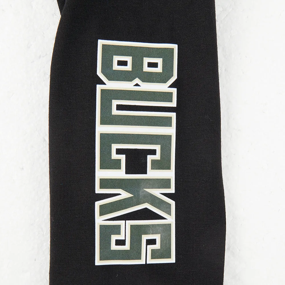 NBA MILWAUKEE BUCKS CLASSIC BIG GIRLS  LEGGING (BLACK)