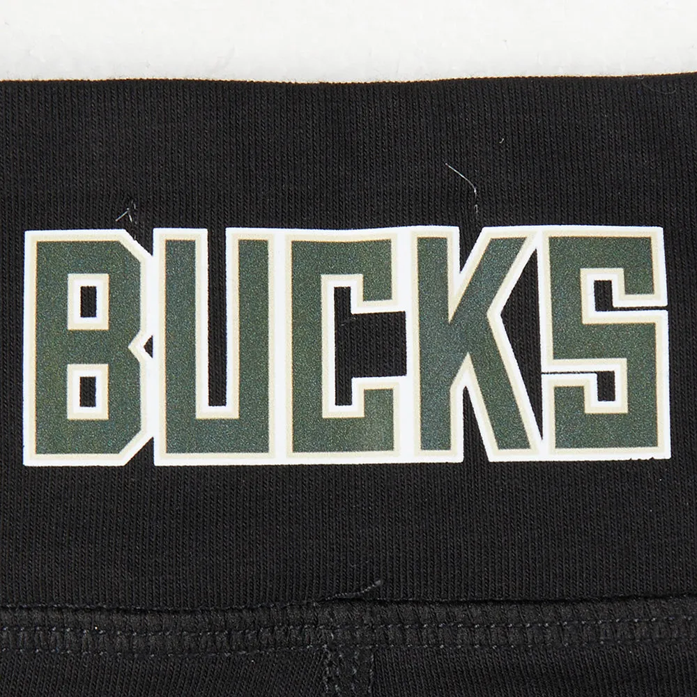 NBA MILWAUKEE BUCKS CLASSIC BIG GIRLS  LEGGING (BLACK)