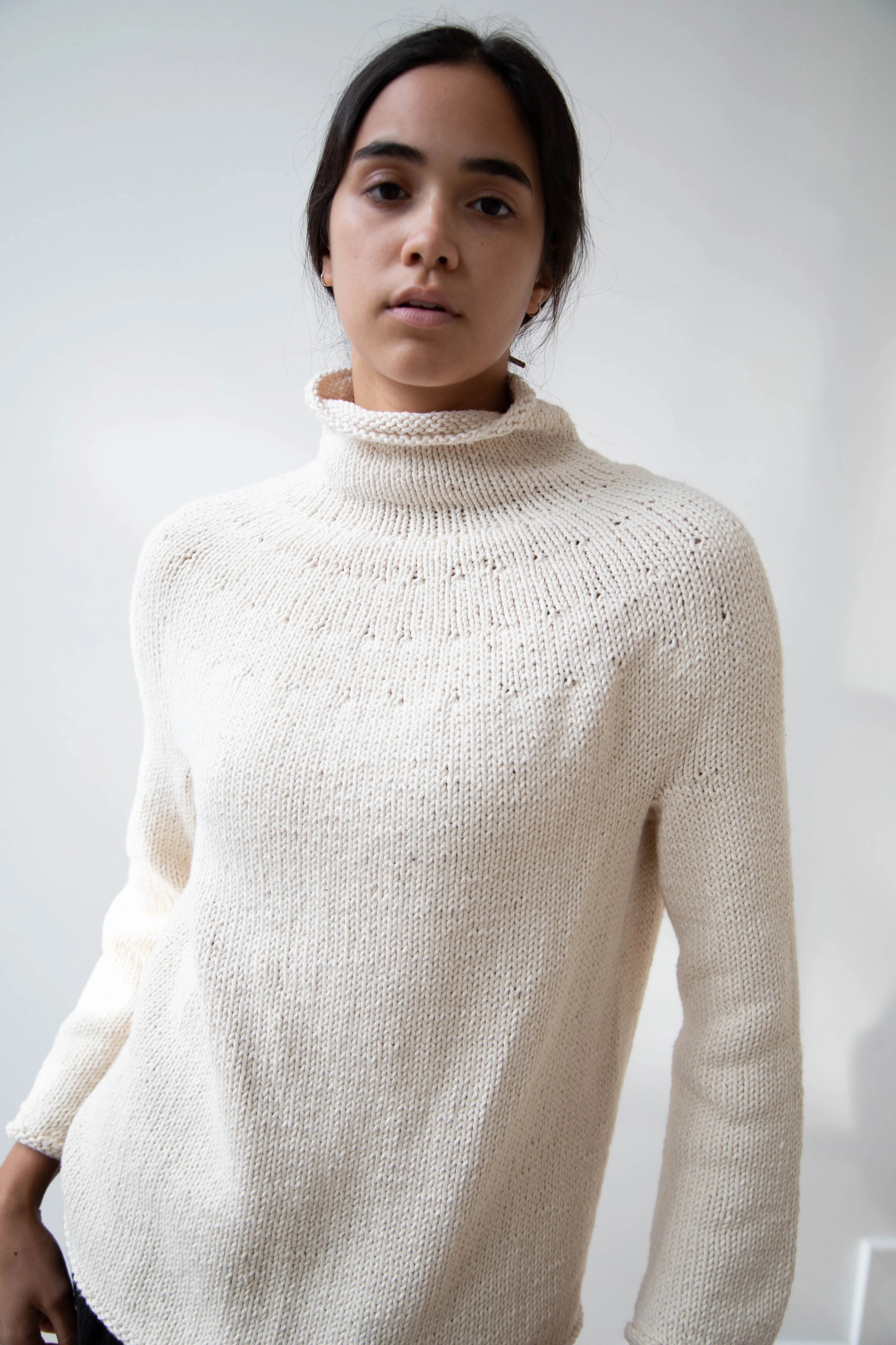 Nitto Café da Manha Sweater in Off White