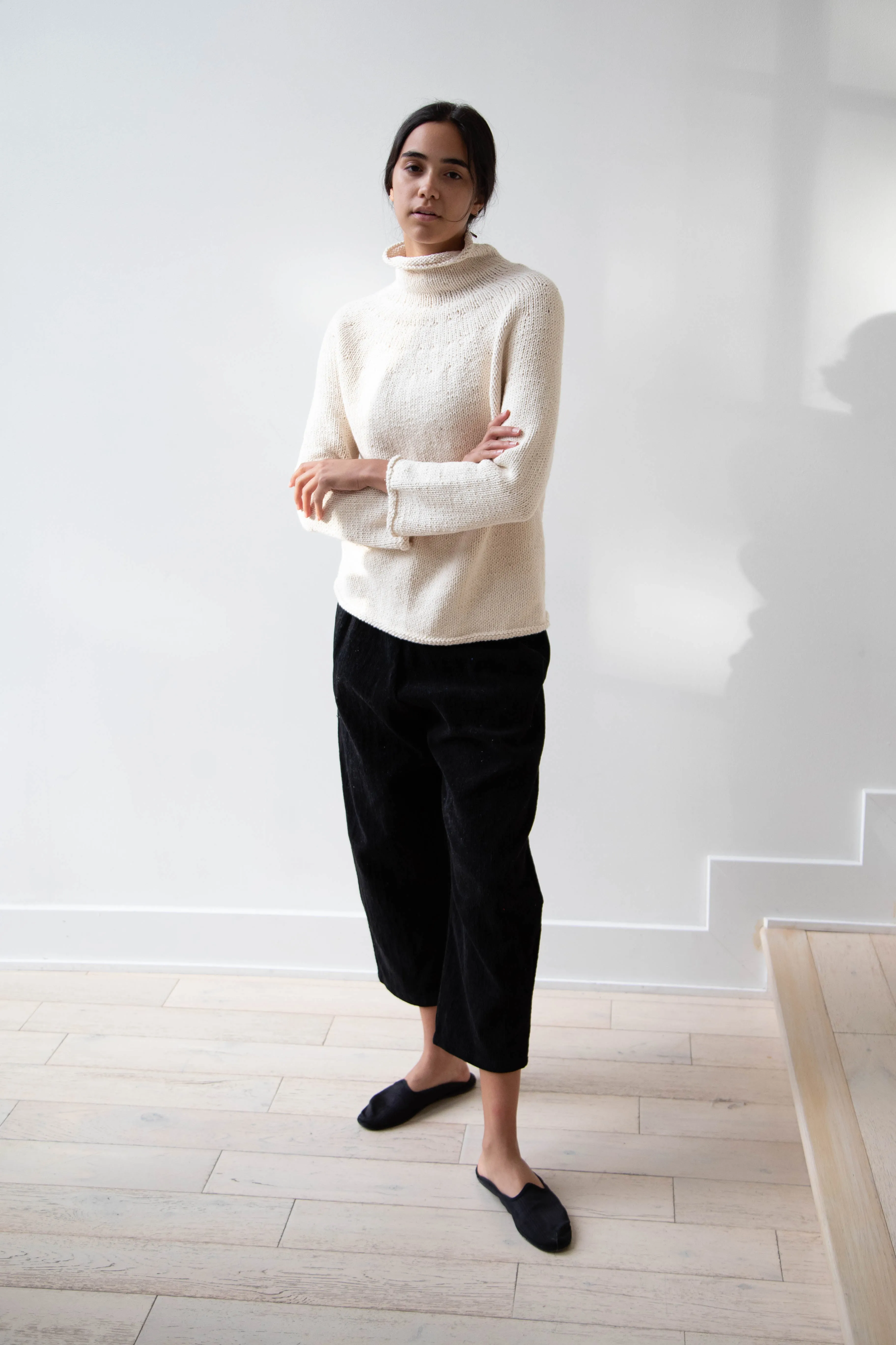 Nitto Café da Manha Sweater in Off White