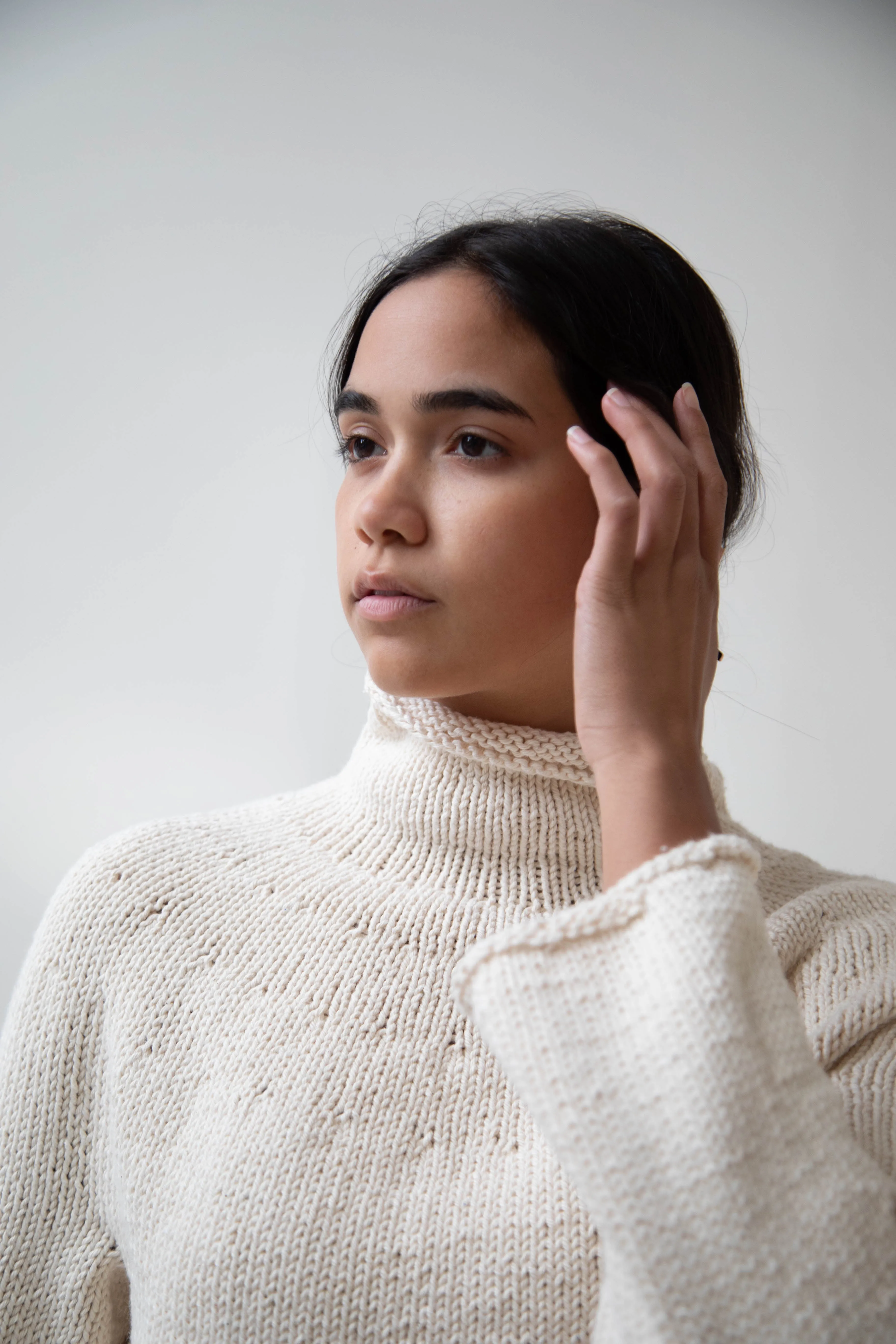 Nitto Café da Manha Sweater in Off White