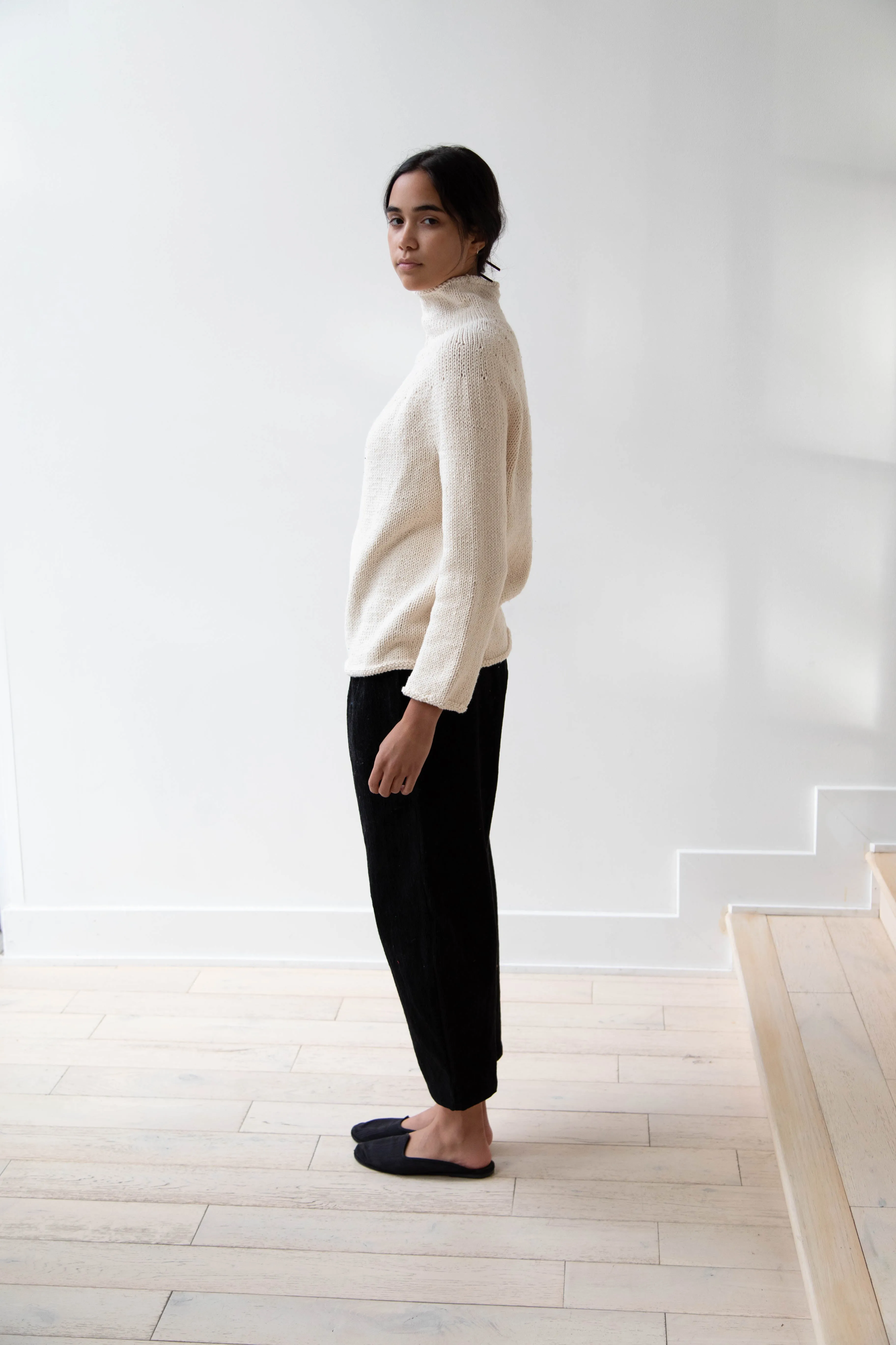 Nitto Café da Manha Sweater in Off White
