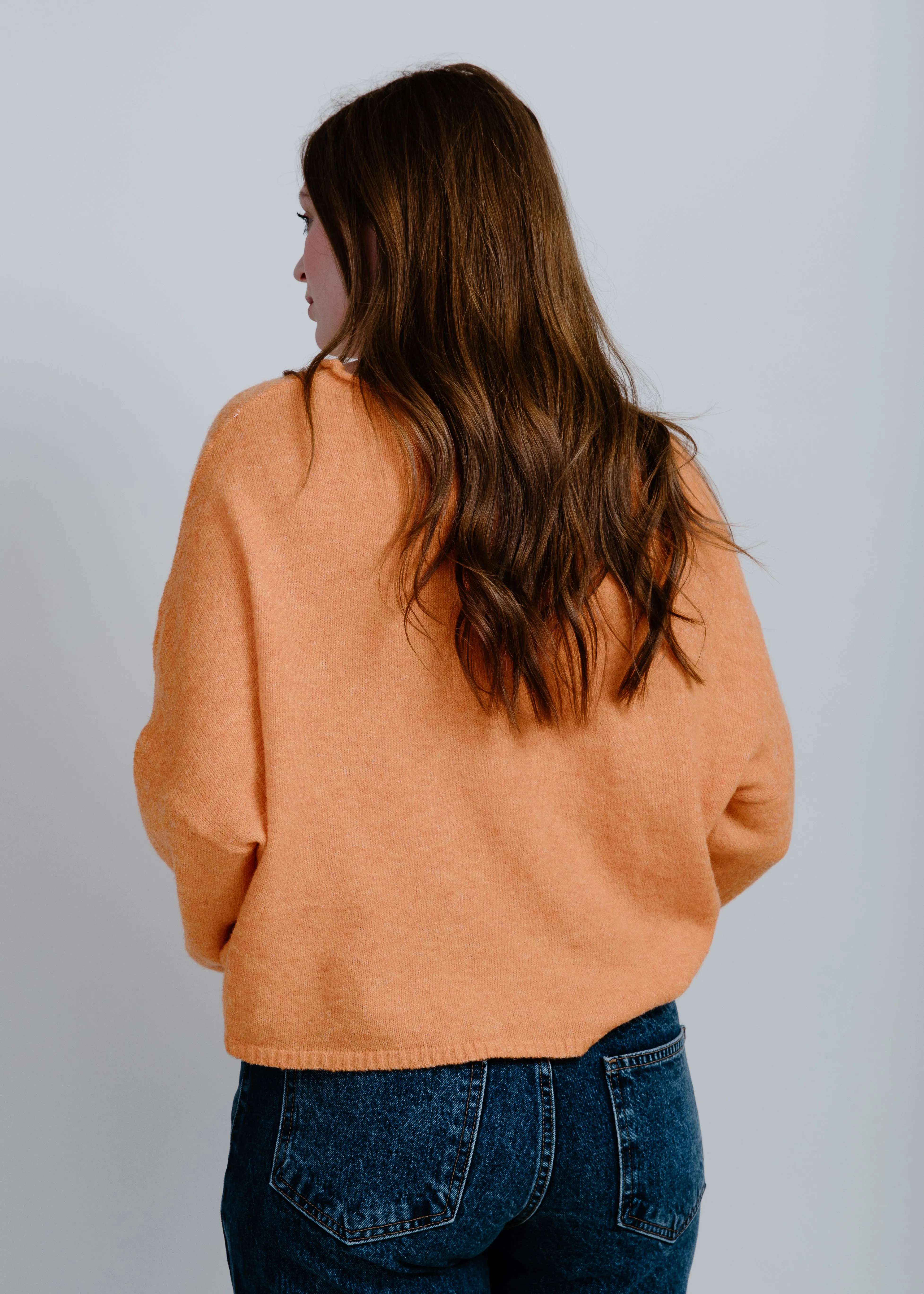 Piper Cardigan - Orange