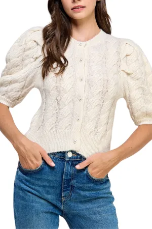 Puff Short Sleeve Sweater
